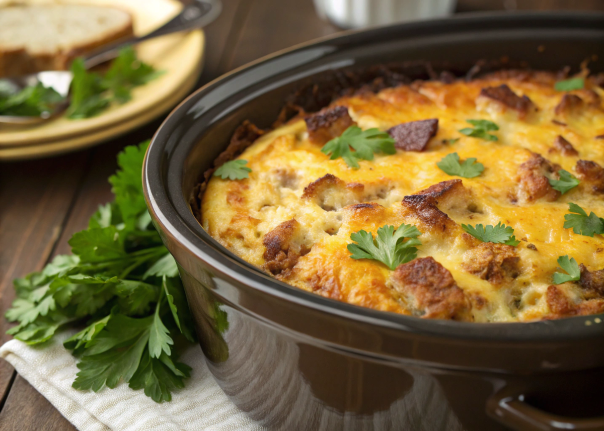 Crockpot Breakfast Casserole