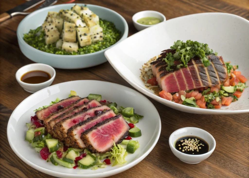 ahi tuna recipe -seared